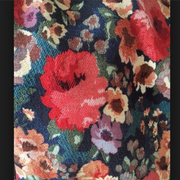 Sezane Robe Duoma Multicolor Floral Knit Mini Dress Size 36 US Size 4 - Picture 12 of 13